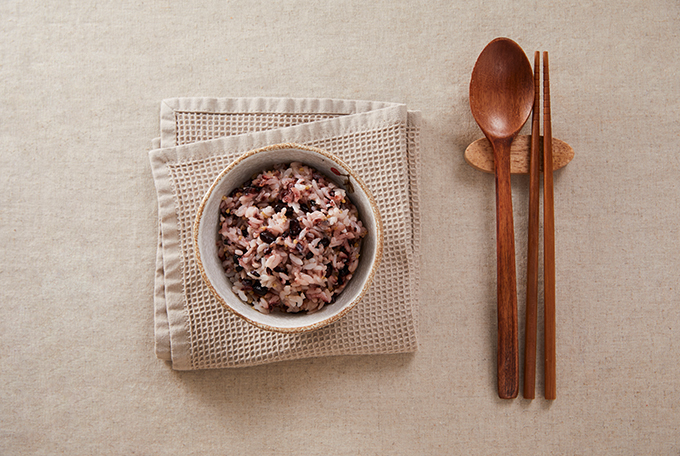 Steamed rice
